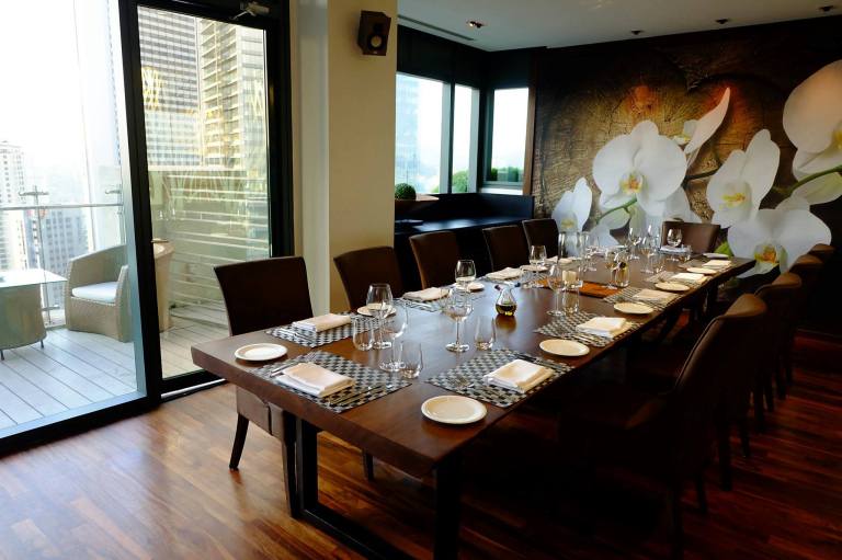 And this is the larger private room