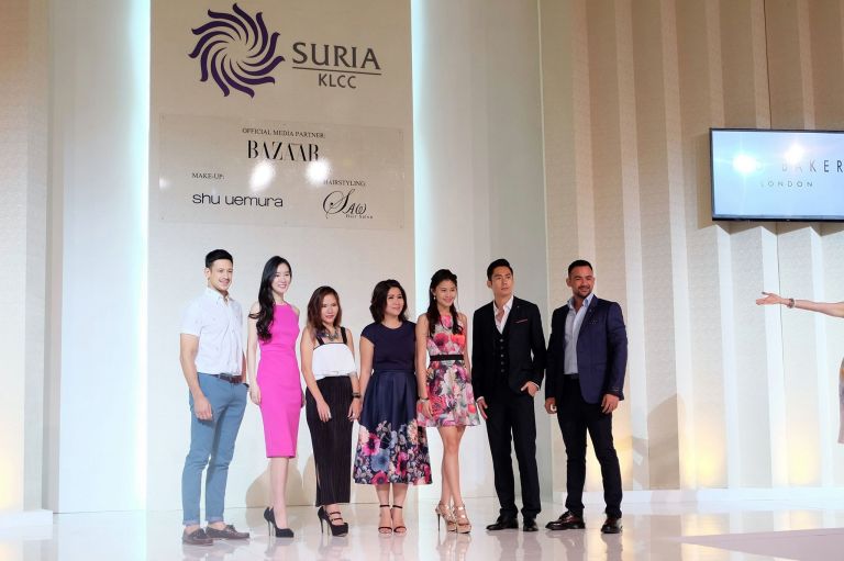 Group photo of Peter Davis, Joanne Yew, Kiki Lee (Advertising & Promotions Manager of RSH Malaysia), Eileen Hah (Brand Manager of Ted Baker Malaysia), Denise Camellia, JC Chee and Shaarnaz Ahmad