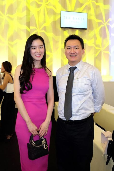 With the gorgeous Joanne Yew of The Journey fame