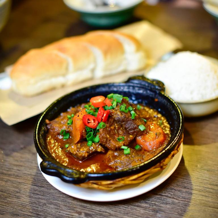 Vietnamese Beef Stew which comes with either baguette or rice