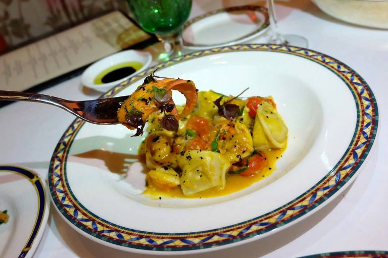 Actual large pieces of lobster!