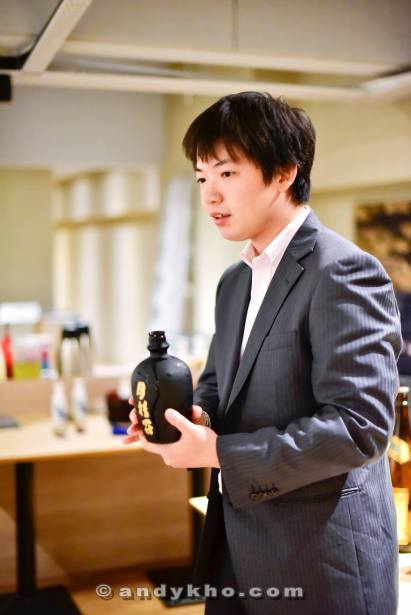 Masahiro Nagata of Gekkeikan Sake