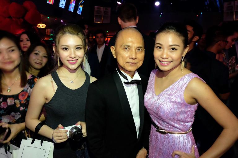 Angeline and Nicole with Jimmy Choo