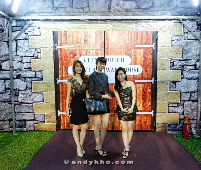 Waiting to enter the "distellery"