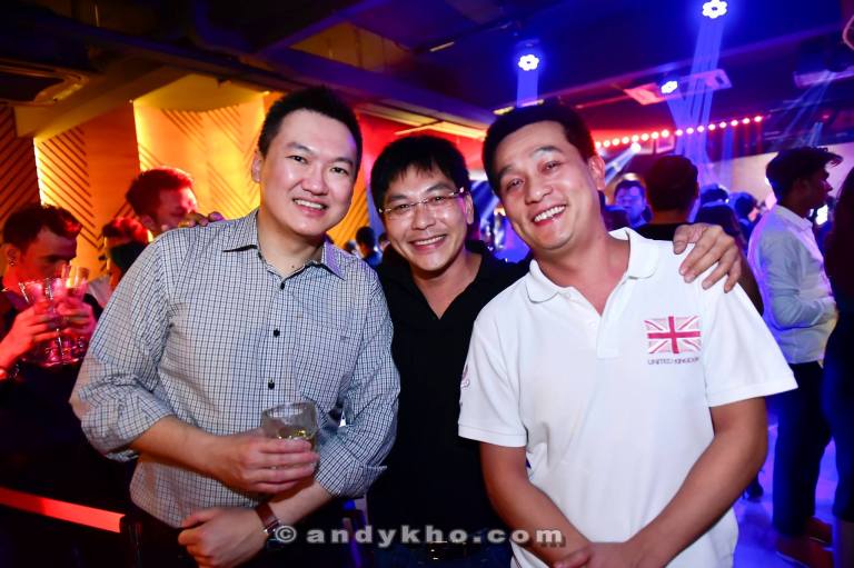 With my old friend Swee Yeong (who introduced me to the FHM editor many years ago leading to me getting a job with FHM) and his friend