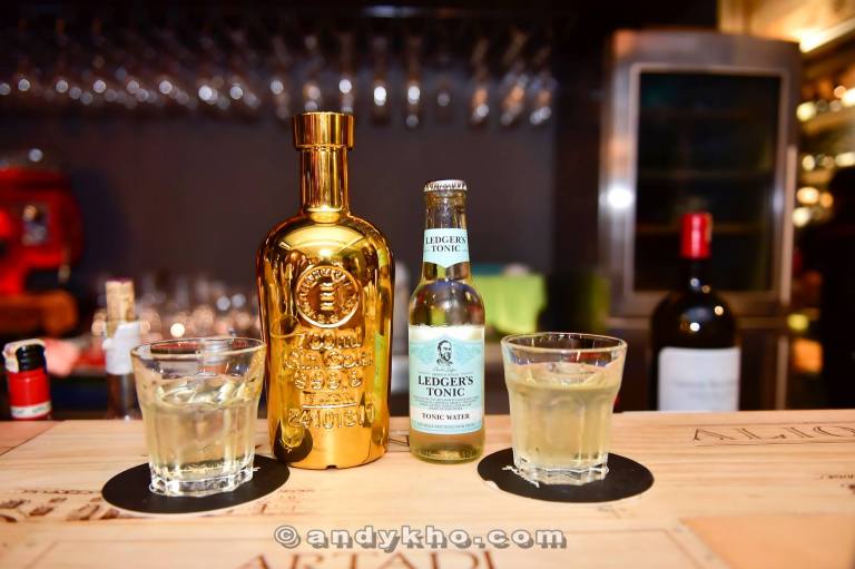 If you're a fan or gin and tonic, they have that here too!