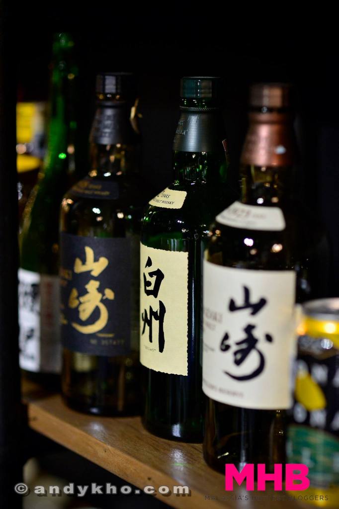 Not forgetting Japanese whiskies such as Yamazaki