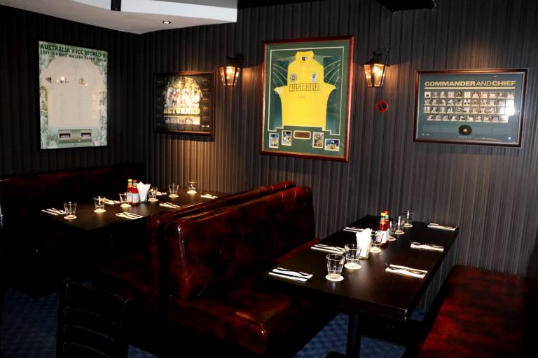 The private dining room upstairs