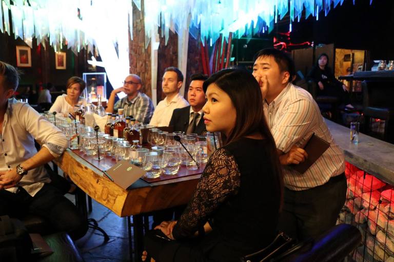 Learning a bit about the process of making whisky as well as the history of Chivas Regal