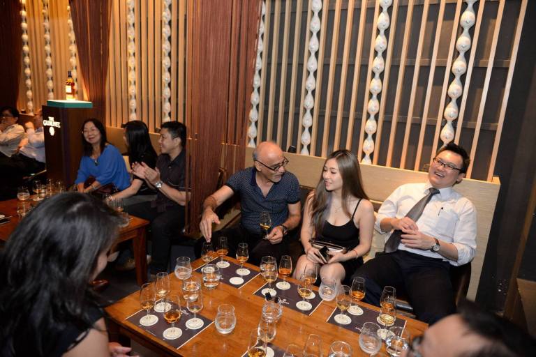 It was a cosy affair with around 20+ Glenlivet Guardians