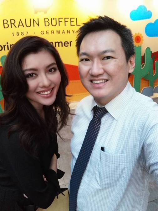 Caught Carey for a quick selfie