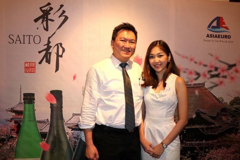 Reaching there early, we got to try some Saito sake cocktails first before the dinner