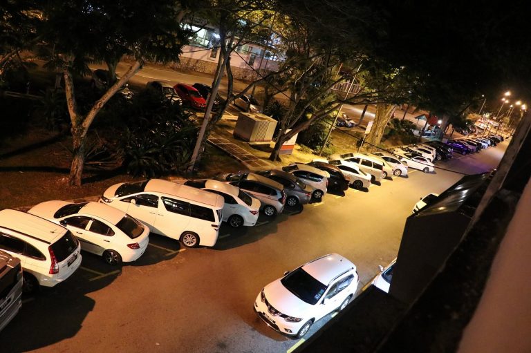 You'll get a nice view of the street below