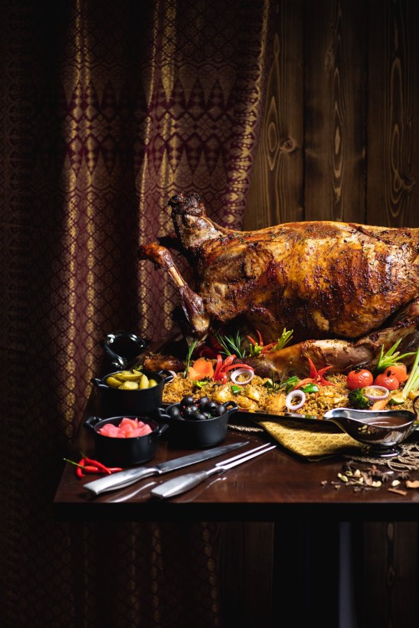 Slow-Roasted Grass Fed Australian Spring Lamb Marinated with Malay Spice