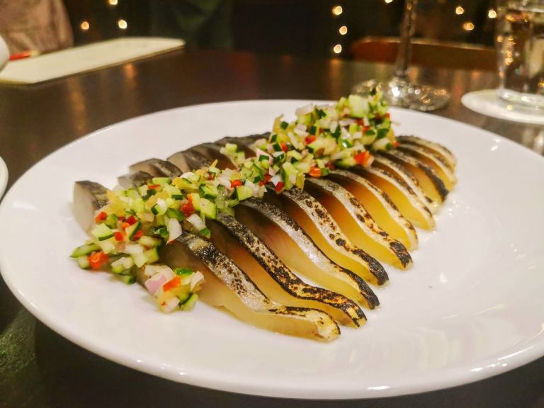 Flamed Cured Mackerel