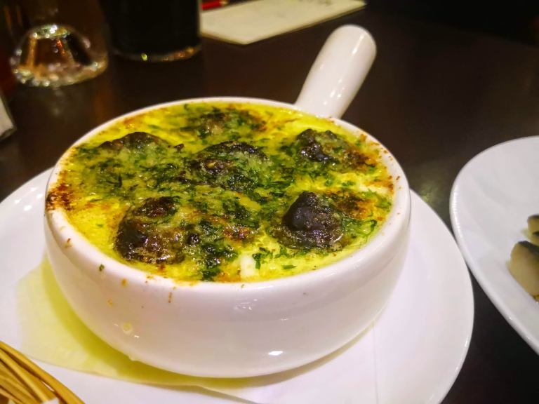 Baked Escargots in Garlic Butter