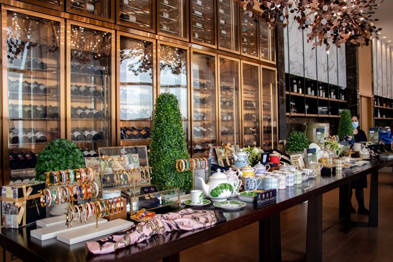 Halcyon Days display at Altitude, Banyan Tree Kuala Lumpur