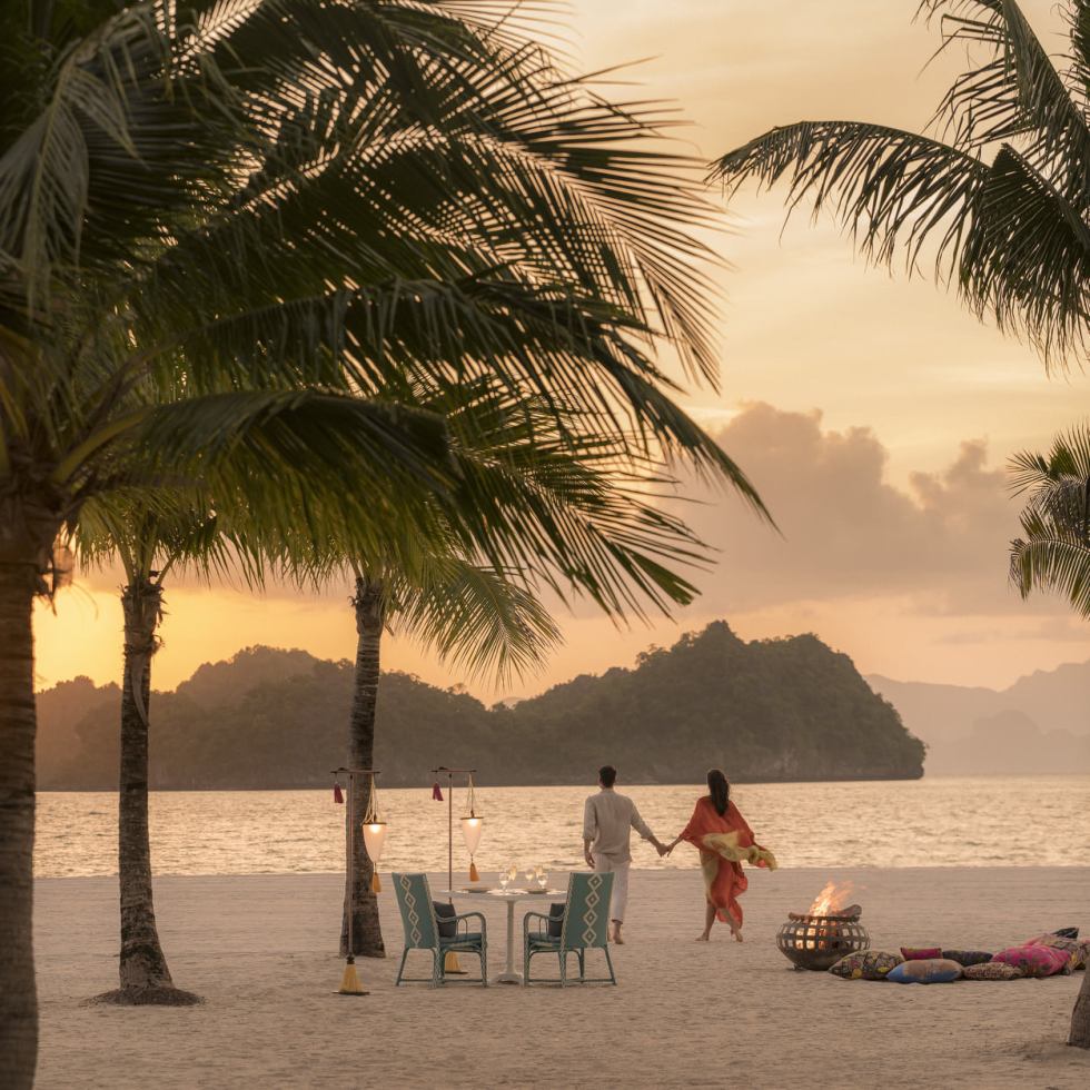 Sunset Bubbly and Signature Dinner at Serai