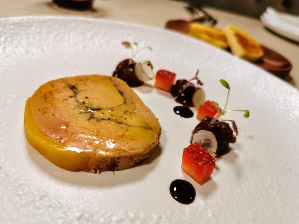 FOIE GRAS at Chateau Dionne