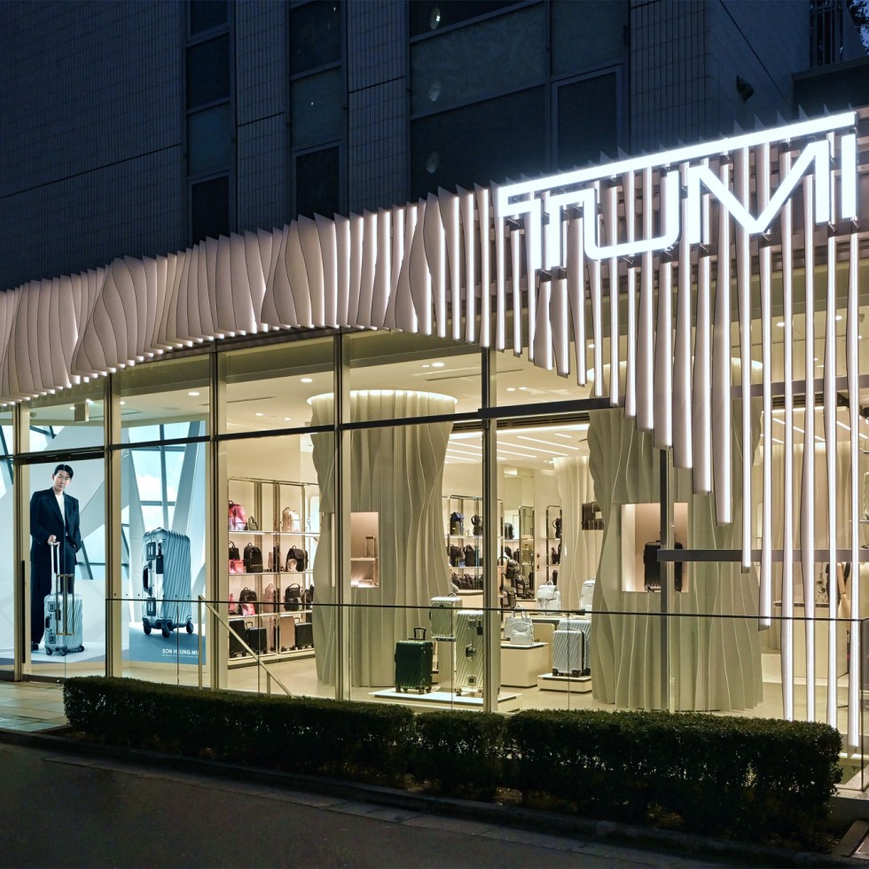 TUMI’s first Asia-Pacific flagship store in Omotesando, Tokyo, Japan