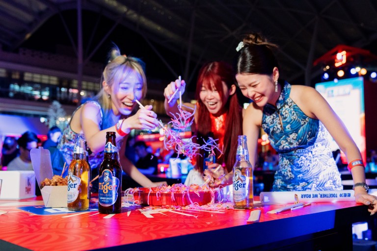 Guests enjoying themselves at Tiger Town