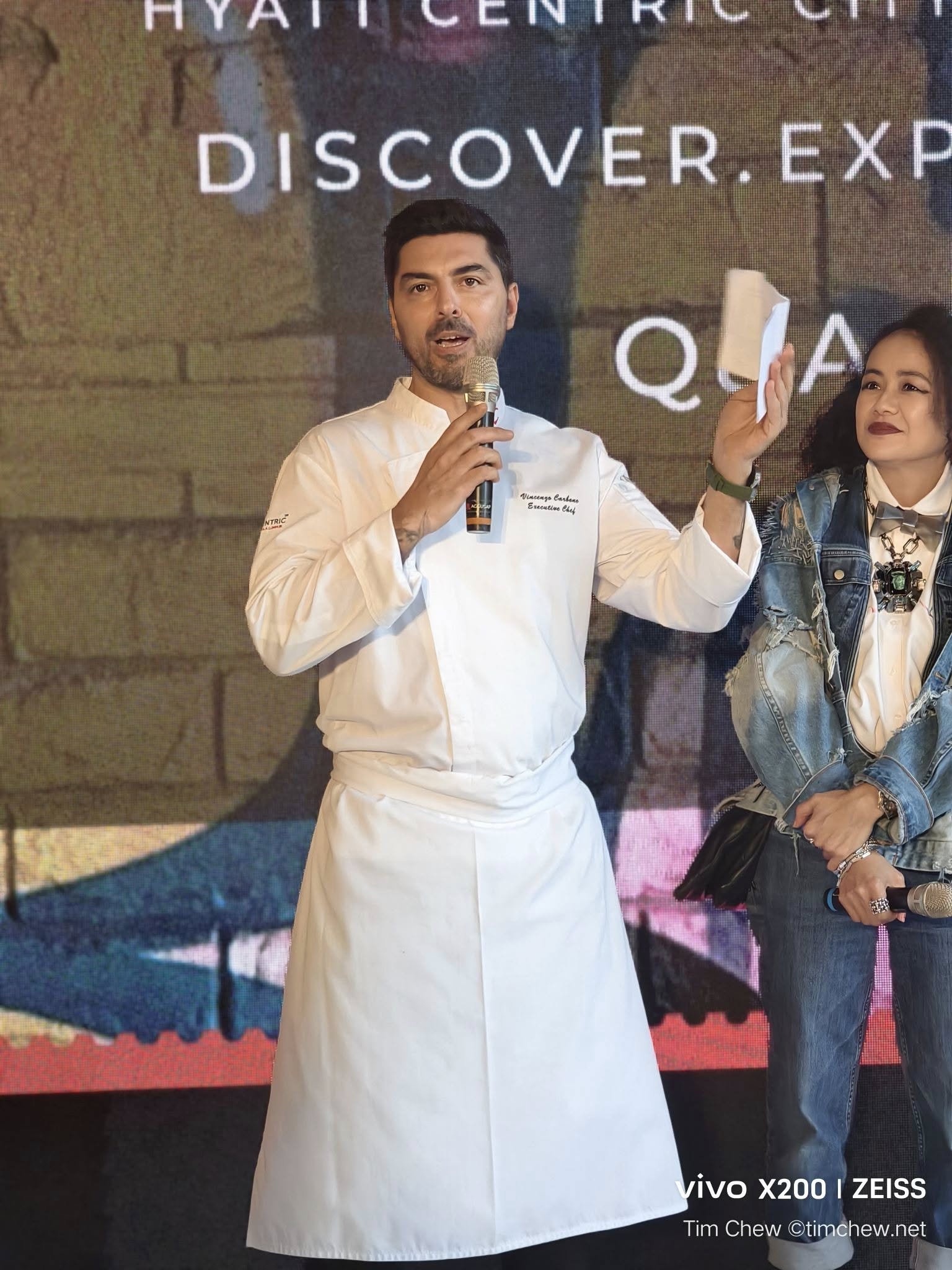 Vincenzo Carbone, Executive Chef at Hyatt Centric City Centre Kuala Lumpur