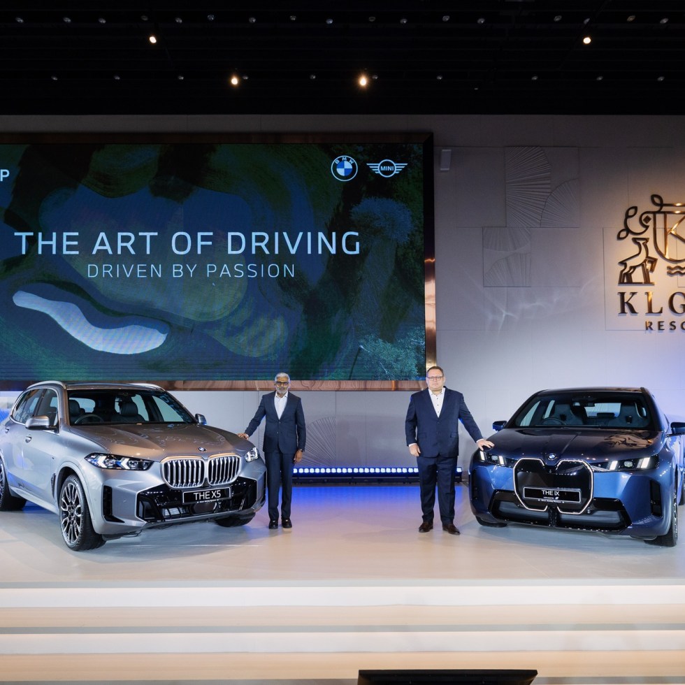 1. Sashi Ambihaipahan, Director of Corporate Communications & Sustainability, BMW Group Malaysia 2. Benjamin Nagel, Managing Director, BMW Group Malaysia