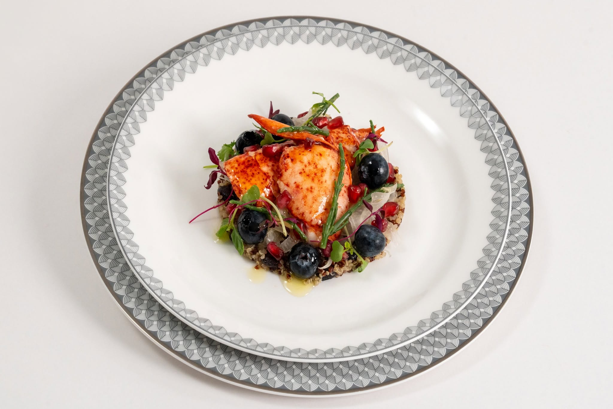 First Class Citrus-Marinated Lobster