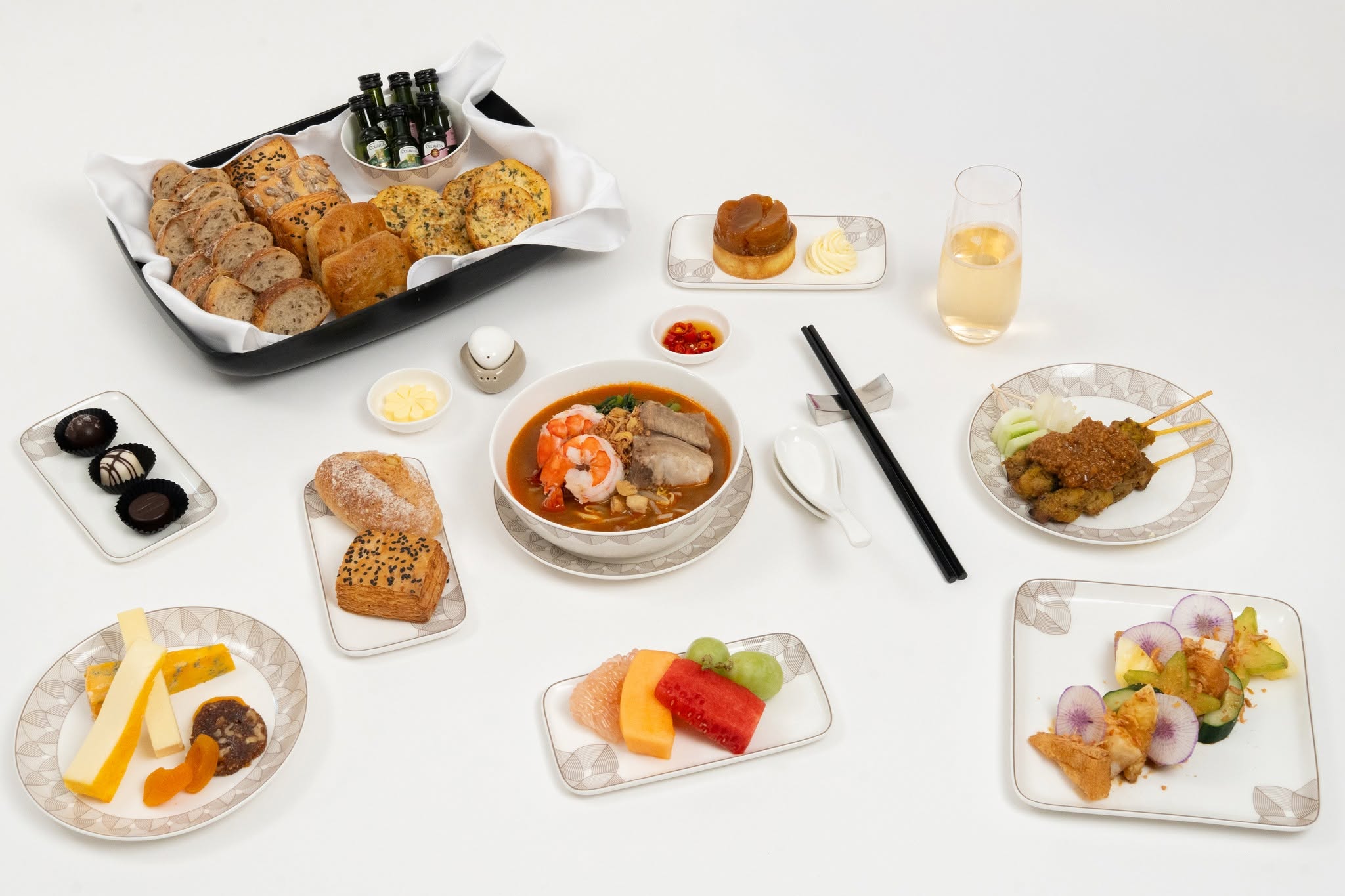 Business Class Dining